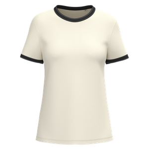 Eco-Friendly Ladies' Ringer T-shirt With Washed Effect Binding, miniatyr 1